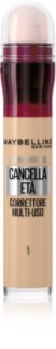 MAYBELLINE NEW YORK Instant Anti Age Cancella Età correttore liquido con applicatore in spugna colore 01 Light 6.8 ml
