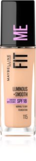 MAYBELLINE NEW YORK Fit Me! fond de teint liquide pour une peau lumineuse et lisse