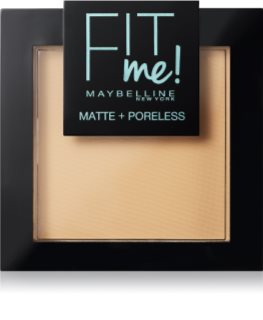 MAYBELLINE NEW YORK Fit Me! Matte+Poreless матираща пудра цвят 130 Buff Beige 9 гр.