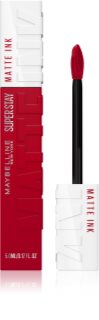 MAYBELLINE NEW YORK SuperStay Matte Ink skystieji matiniai lūpų dažai ilgai išliekančio poveikio