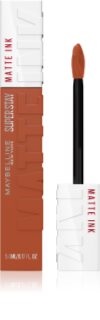 MAYBELLINE NEW YORK SuperStay Matte Ink ματ υγρό κραγιόν για μακρόχρονη επίδραση απόχρωση 75 Fighter 5 ml