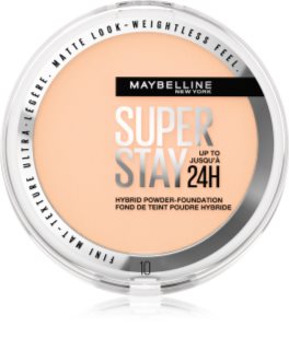 MAYBELLINE NEW YORK SuperStay 24H Hybrid Powder-Foundation Compact Powder Foundation for a matt look