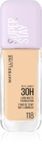 MAYBELLINE NEW YORK SuperStay Lumi-Matte langanhaltende Make-up Foundation Farbton 118 35 ml