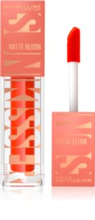 MAYBELLINE NEW YORK Sunkisser Matte blush liquide effet mat teinte 35 Spritzy Orange 4.7 ml