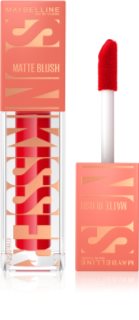 MAYBELLINE NEW YORK Sunkisser Matte folyékony arcpirosító matt hatással árnyalat 36 Spicy Red 4.7 ml