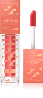 MAYBELLINE NEW YORK Sunkisser Matte Vedel põsepuna mati efektiga varjund 40 Rose Burst 4.7 ml