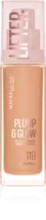 MAYBELLINE NEW YORK Lifter Plump & Glow rozjasňujúci make-up pre prirodzený vzhľad odtieň 119 30 ml