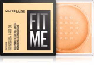 MAYBELLINE NEW YORK Fit Me! Powder Matējošs birstošais pūderis