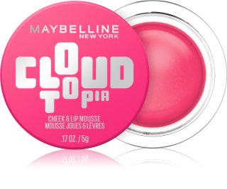 MAYBELLINE NEW YORK CloudTopia Matējošs krēmveida vaigu sārtums lūpām un vaigiem (tonis) 04 Pink DayDream 5 g