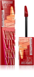 MAYBELLINE NEW YORK SuperStay Vinyl Ink Forever Lip barra de labios líquida de larga duración tono 200 Salsa 4.2 ml