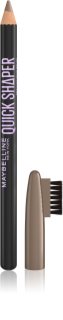MAYBELLINE NEW YORK Quick Shaper Precise Eyebrow Pencil with brush shade 03 Soft Brown 1 pc