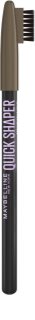 MAYBELLINE NEW YORK Quick Shaper Precise Eyebrow Pencil with brush shade 04 Medium Brown 1 pc