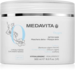 Medavita Oxygen Detox Mask detoxikační maska na vlasy a vlasovou pokožku