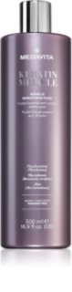 Medavita Keratin Miracle Smoothing Fluid smoothing treatment for wavy and curly hair 500 ml