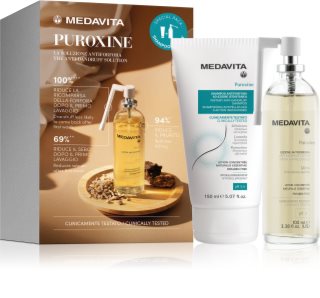 Medavita Puroxine Anti-Dandruff Set gift set for dandruff