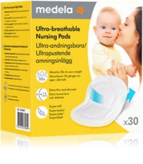 Medela Ultra-breathable Nursing Pads jednorázové vložky do podprsenky ultra prodyšné