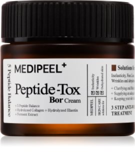 MEDIPEEL+ Peptide-Tox Bor-Cream crema nutritiva intensiva para reafirmar la piel 50 g