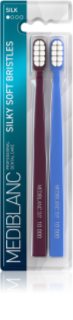 MEDIBLANC Toothbrush Silk toothbrush with fine bristles 2 pc