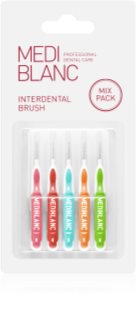 MEDIBLANC Interdental Pick-brush Mix interdental brush 5 pc