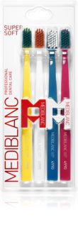 MEDIBLANC 4990 Super Soft toothbrushes supersoft 4 pc