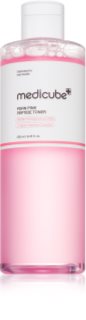 medicube PDRN Pink Cica Soothing Toner lotion tonique illuminatrice pour le visage pour raffermir le visage 250 ml