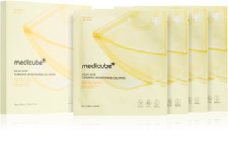 medicube Kojic Acid Turmeric Brightening Gel Mask Niisutav ja kirgastav mask geelja tekstuuriga 4 tk