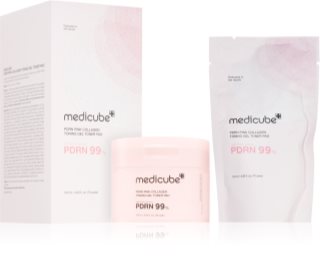 medicube PDRN Pink Collagen Toning Gel Toner Pad toniseerivad padjad kirgastava ja siluva efektiga 70 tk