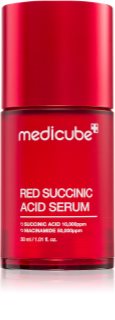 medicube Red Succinic Acid Serum aufhellendes Serum mit feuchtigkeitsspendender Wirkung 30 ml