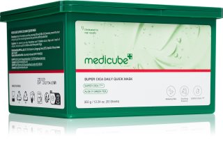 medicube Super Cica Daily Quick Mask заспокійлива косметична марлева маска з поживним ефектом 30 кс