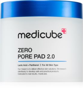 Medicube Zero Pore Pad 2.0 exfoliating pads to smooth skin and minimise pores 70x1 pc