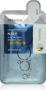 MEDIHEAL N.M.F. Hydrating Nude Gel Mask Intensiv hydrogelmaske med nærende og fugtende effekt 1 stk.