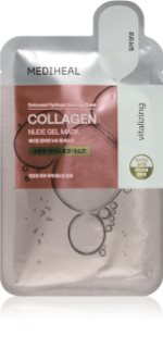 MEDIHEAL Collagen Vitalizing Nude Gel Mask mascarilla intensiva de hidrogel para hidratar y tensar la piel 1 ud