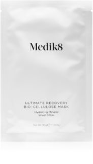 Medik8 Ultimate Recovery Bio-Cellulose Mask платнена маска за лице с хидратиращ и успокояващ ефект 6 бр.