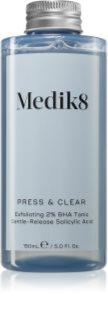 Medik8 Press & Clear lotion tonique exfoliante douce à libération progressive