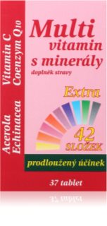 MedPharma Multivitamin s minerály + extra C tablety s multivitamínovým komplexom 37 tbl
