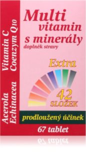 MedPharma Multivitamin s minerály + extra C tablety s multivitamínovým komplexom