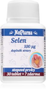 MedPharma Selen 100 µg tablety pre správne fungovanie organizmu a normálny stav vlasov a nechtov 107 tbl