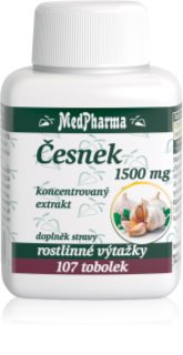 MedPharma Česnek 1500mg tobolky pro podporu imunitního systému 107 tbl