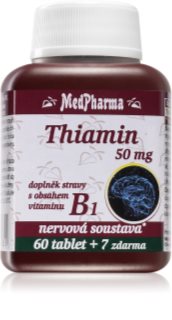 MedPharma Thiamin 50 mg Doplněk stravy s obsahem vitamínu B1 67 tbl