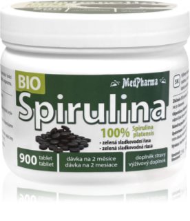 MedPharma Spirulina Bio 100% spirulina v tabletách 900 tbl