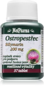 MedPharma Pestrec silymarin 200 mg tablety na podporu funkcie pečene