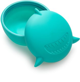 Melii Silicone Bowl with Lid Lunch Box Shark 350 ml