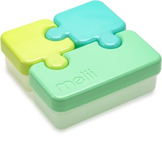 Melii Puzzle Container pudełko śniadaniowe Blue & Mint 850 ml