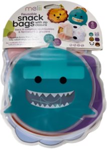 Melii Reusable Snack Bags saszetki na przekąskę 6 szt.