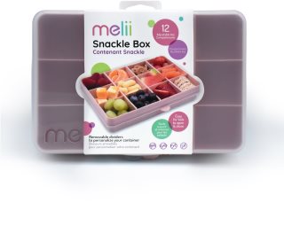 Melii Snackle Box cutie pentru gustare Pink 1368 ml