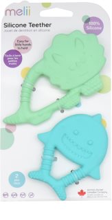 Melii Teethers chew toy Dino & Shark 2 pc