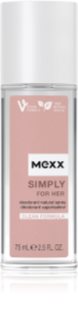 Mexx Simply For Her deodorant s rozprašovačom pre ženy 75 ml
