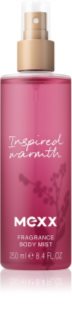 Mexx Inspired Warmth tělový sprej pro ženy 250 ml