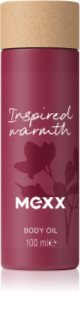 Mexx Inspired Warmth tělový olej s parfemací 100 ml