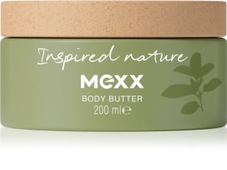 Mexx Inspired Nature tělové máslo s parfemací 200 ml